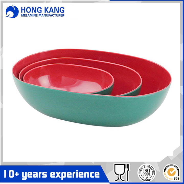 Design Food Grade Watermelon Shape Salad Bowls