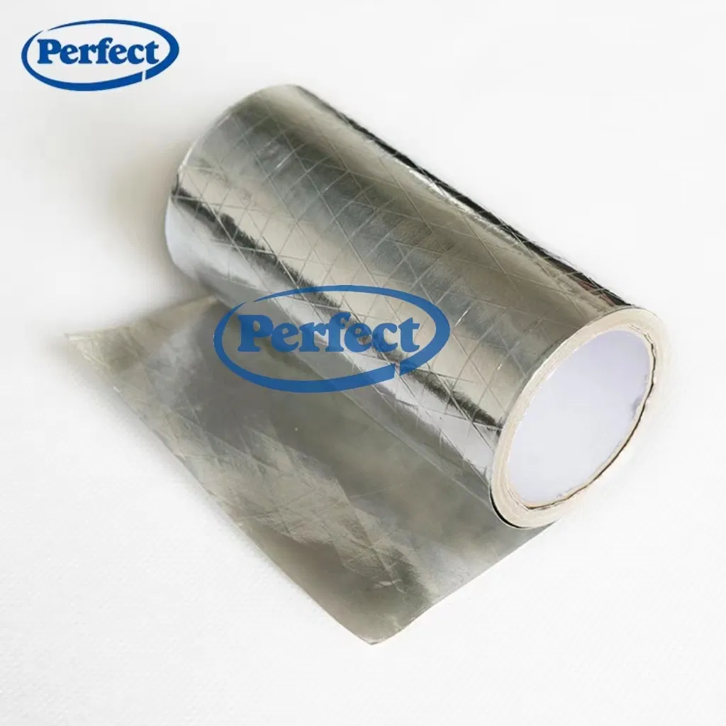 China Supplier Industrial Aluminum Foil Rolls Fsk Aluminum Foil Roll Insulation Aluminium Cladding for Pipe for France