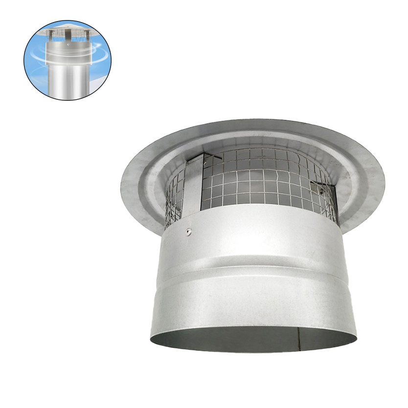 Durable 200mm Chimney Cowl for Efficient Flue Ventilation