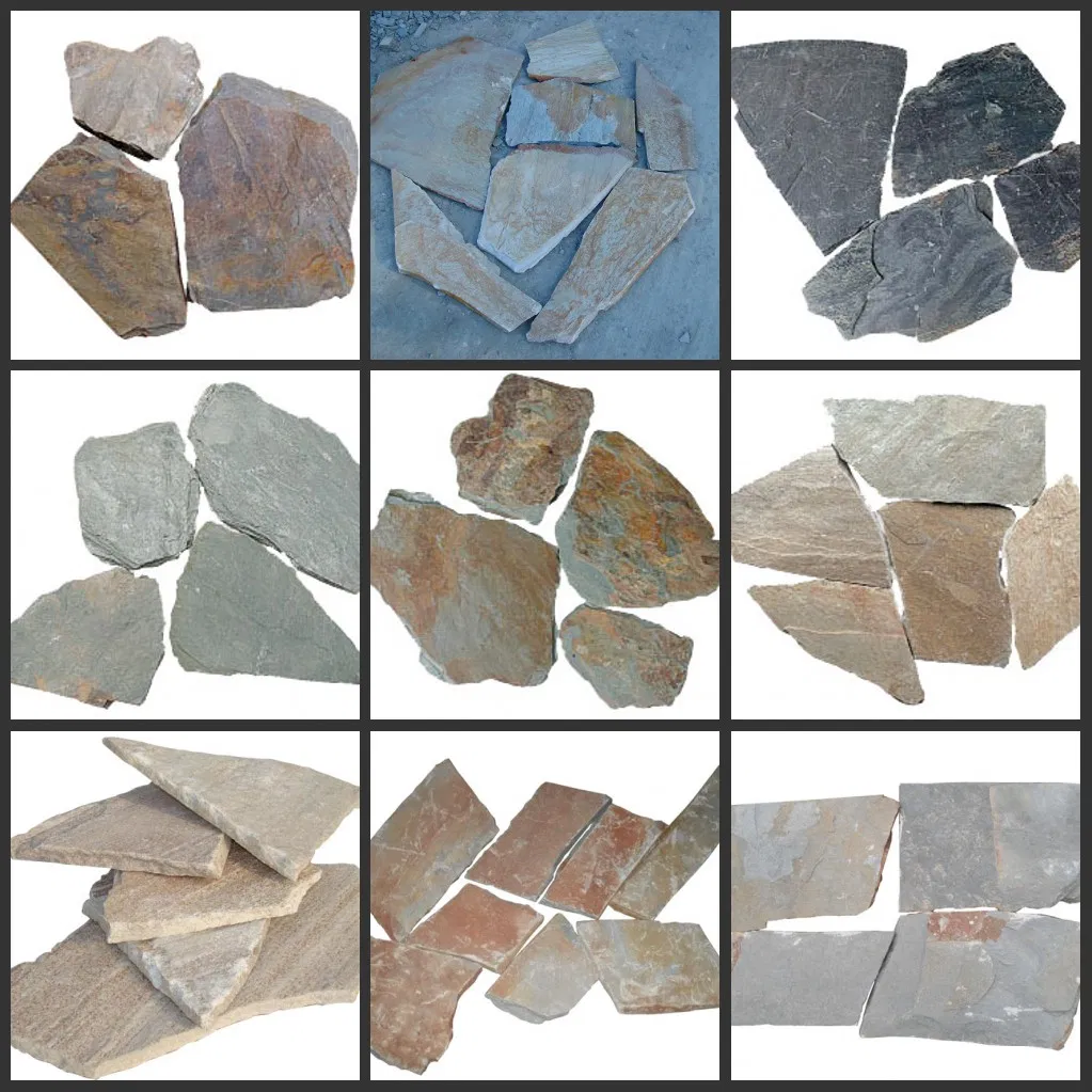 Slate Irregular Flagstone for Flooring Paving