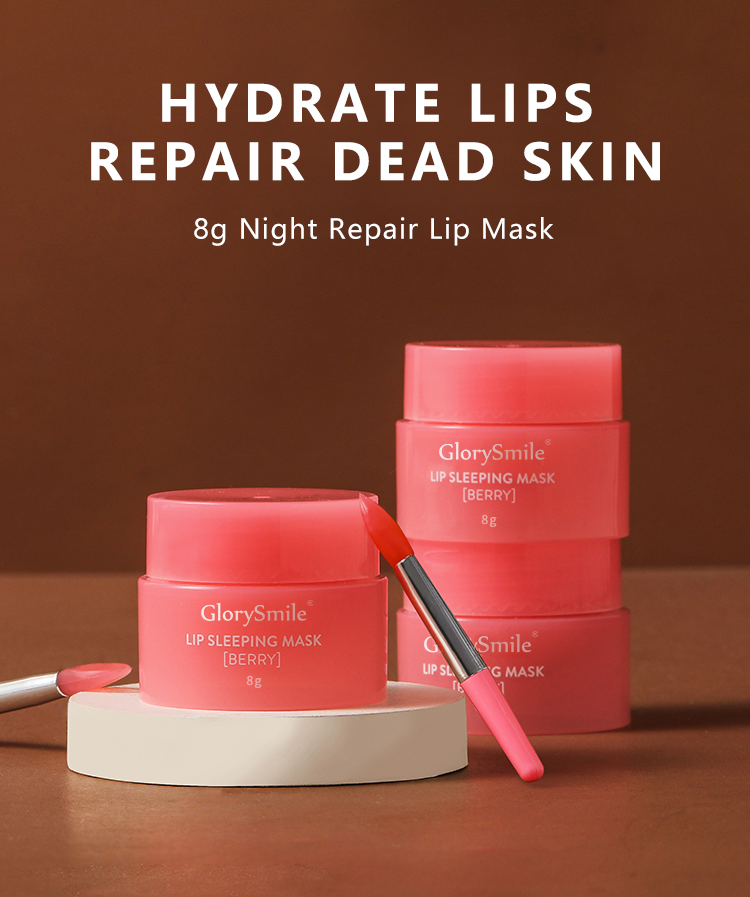 Wholesale Vitamin C Lip Balm 20g Pink Moisturizing Remove Wrinkle Lip Mask