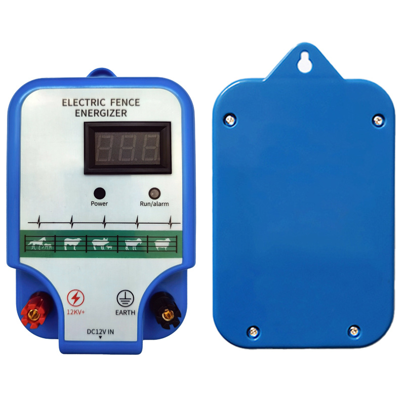 Farm Electric Fence Energizer High Voltage Horse Cattle Poultry Farm Animal Fence Alarm Livestock Tools