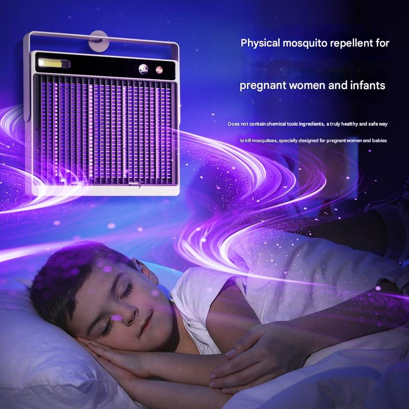 Wholesale New Mosquitoes Ultrasonic Killer LED Electric Pest Repeller Insect Repellent Mosquito Killer Lamp