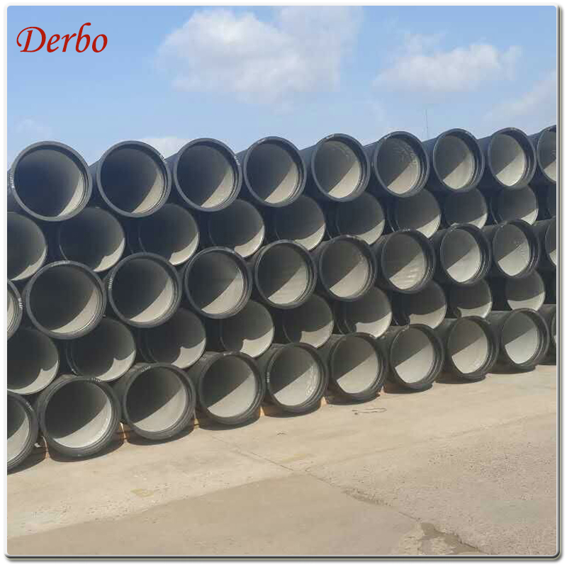 Dn700 Pn25 Class K9 T Type ISO 2531 Ductile Iron Pipe