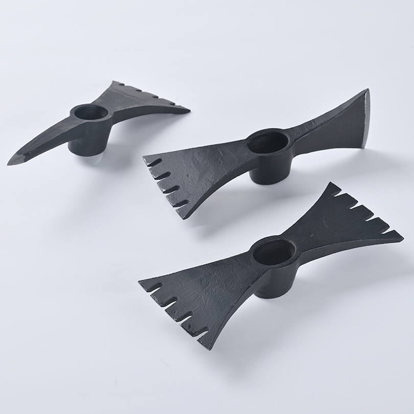 Versatile Garden Pick with Heavy Duty High Carbon Steel Design