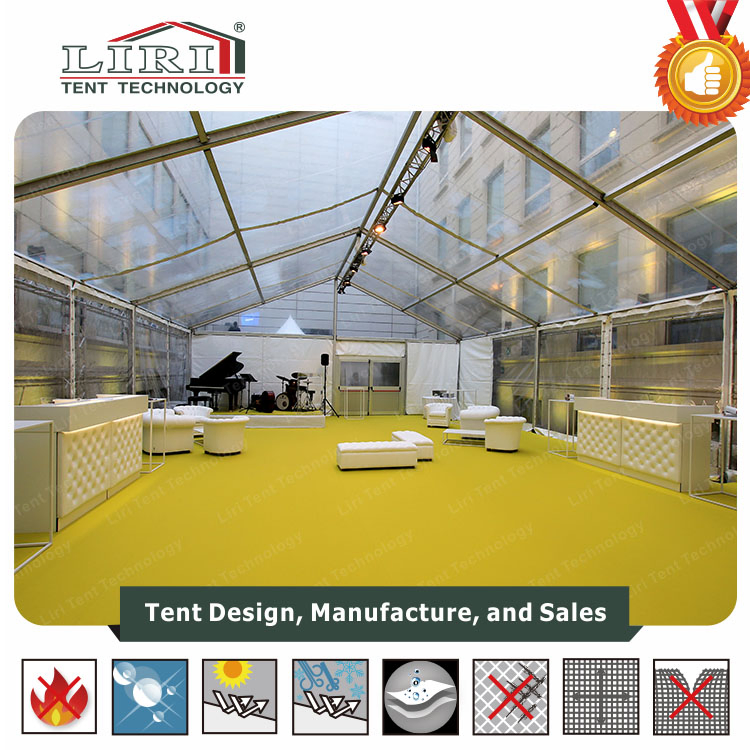 Wholesale Square Wedding Tents with Clear PVC Sidewalls for Sale