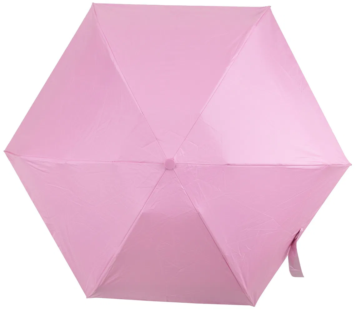Ultra Lights and Small Mini Umbrella with Cute Capsule Case, 5 Folding Compact Pocket Umbrella Portable Parasol Sun and Rain Umbrellas