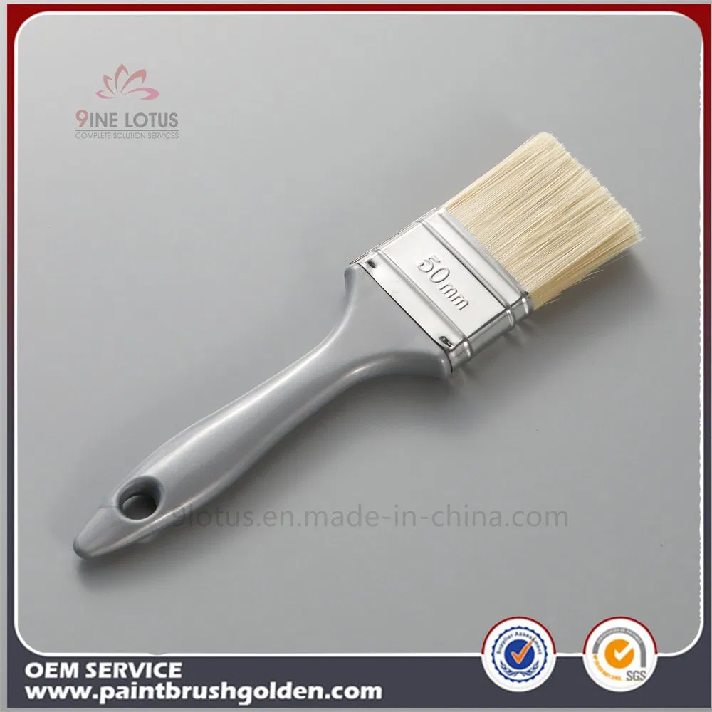 Professional Paint Brush Nylon Hair Long Plastic Handle Artist Brush for Painting