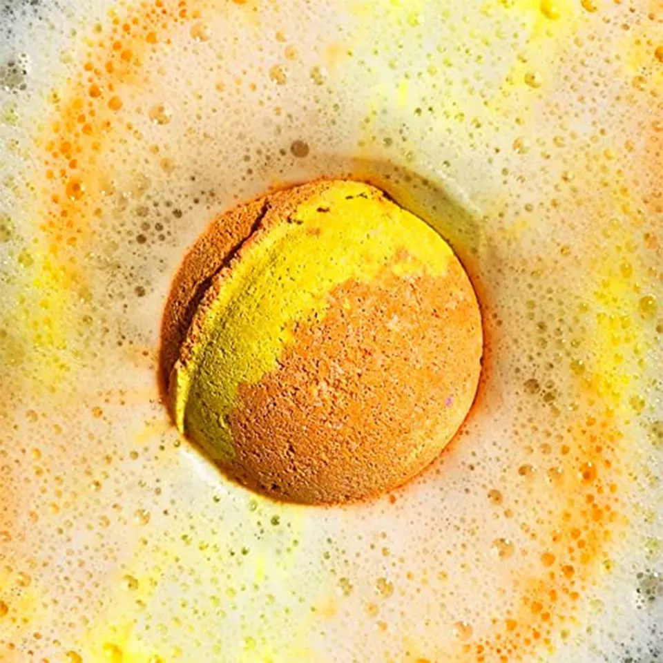 Factory Customization 100% Natural Colorful Bubble Fizzy Organic Bath Bombs