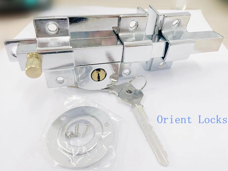 Mexico Bolt Lock 761 Series with 2 Normal Key Cylinder Lockbody