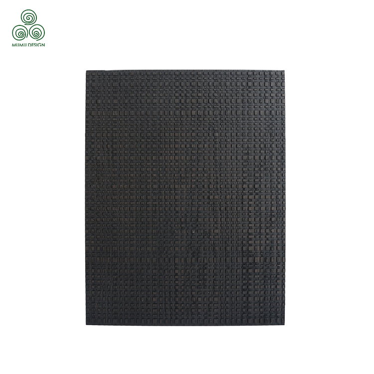 Popular Check 3D Solid Wood Panel for Exterior Ceiling Decoration Texture Panels