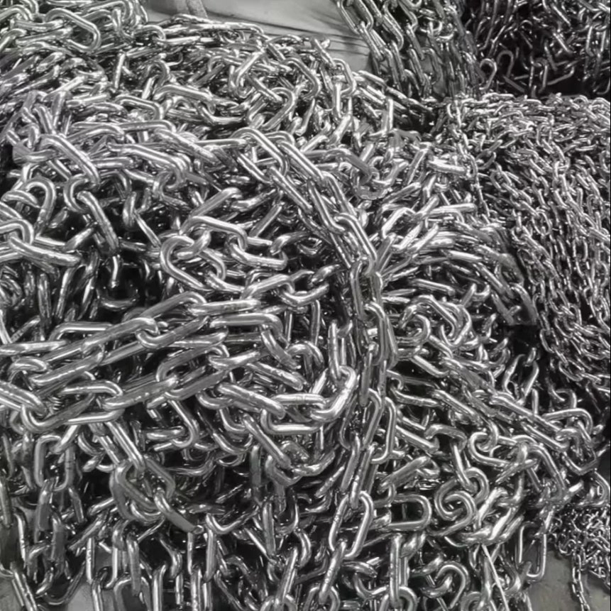Heavy Duty DIN763 DIN764 DIN766 SS316 Stainless Steel Link Chain