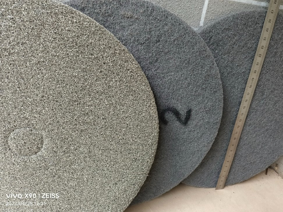 Burnishing Pad of Natural Poly Blend for High Speed Floor Burnisher