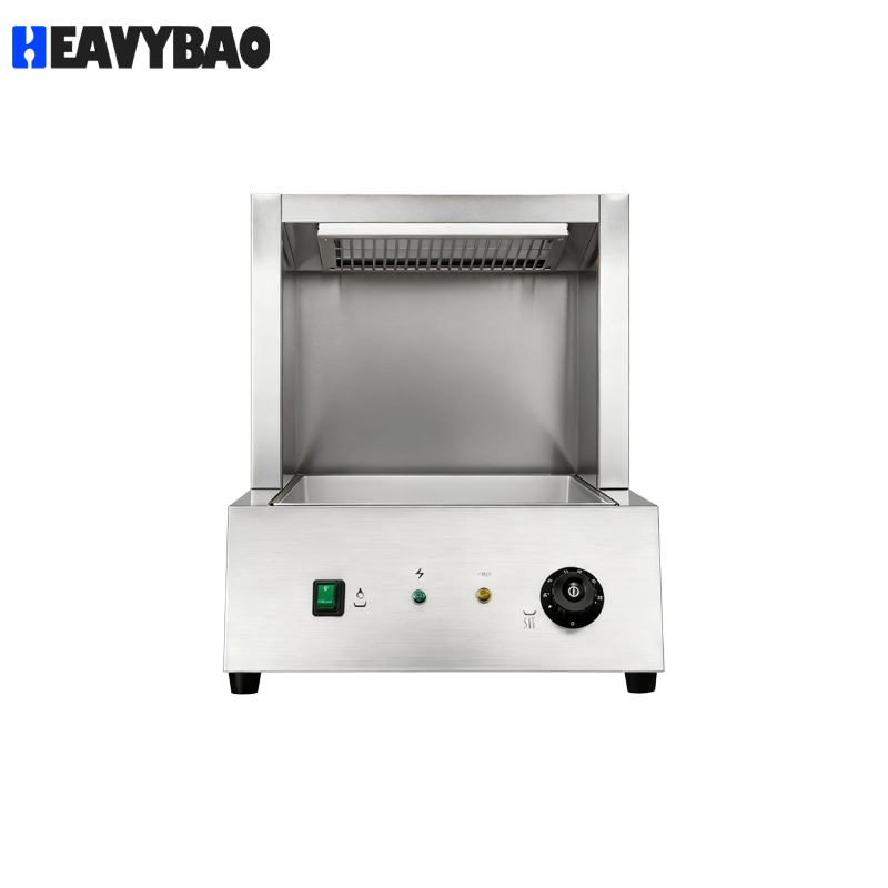 Heavybao Wholesale Price Countertop Stainless Steel Food Chip Electric Heat Warmer Display