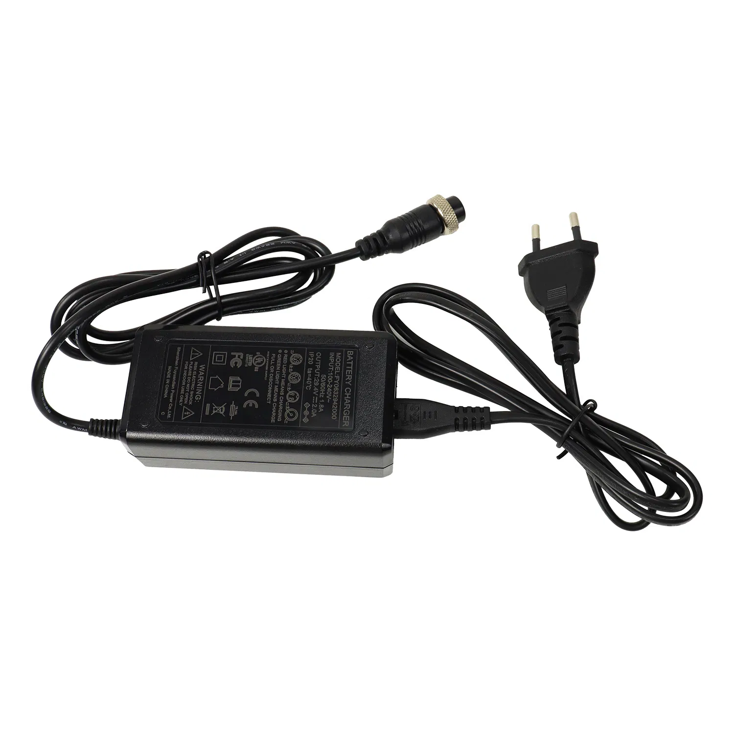 12W 29.4V 2A AC DC Chargers Wall Mount Switching Power Adapter