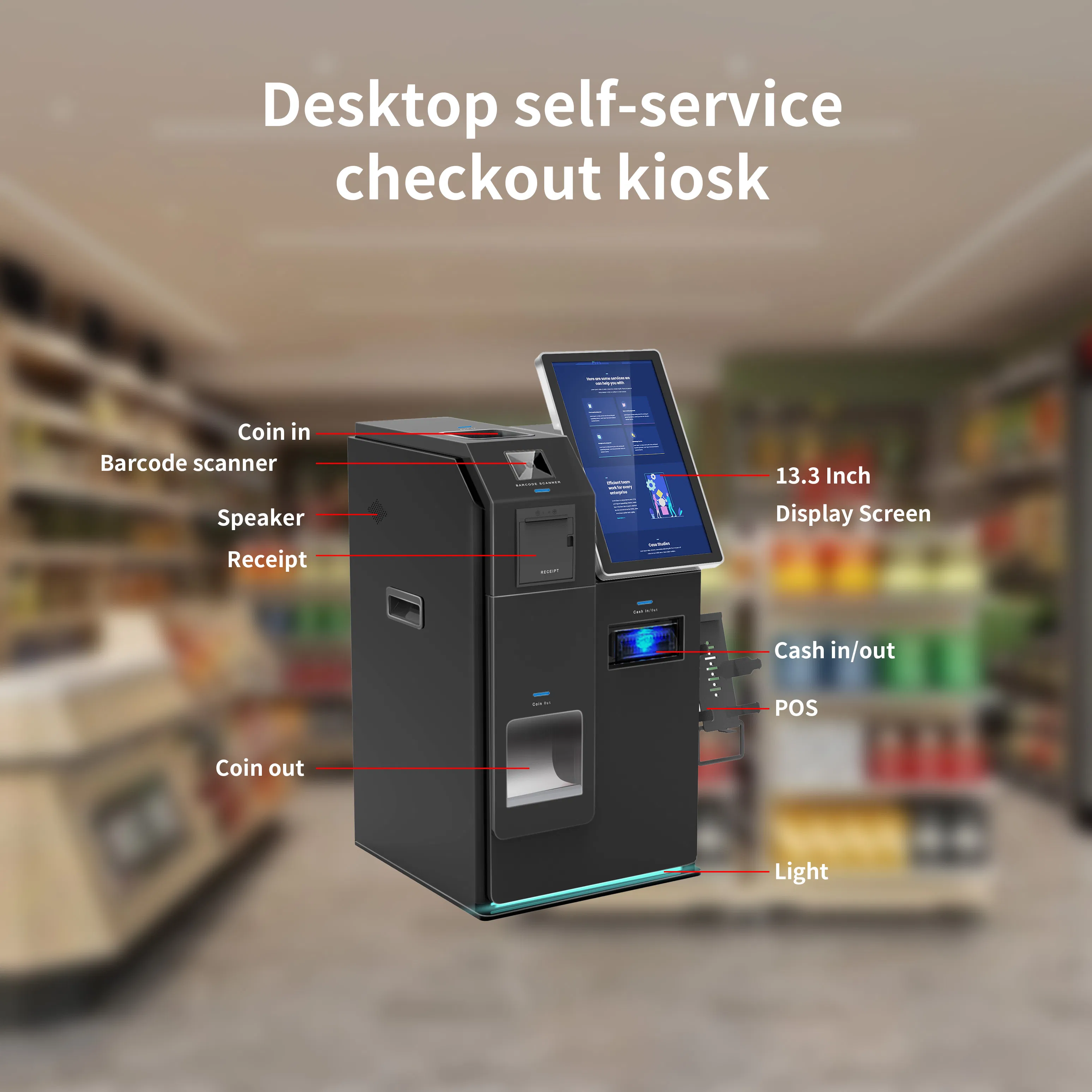 Find Similar Iconpayment Bank ATM Machine Cash Dispenser Machine Coin Bill Acceptor POS Terminal with Touch Screen