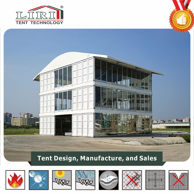 Triple Stories Amazing Marquee Tent Structure for Luxurious Usage