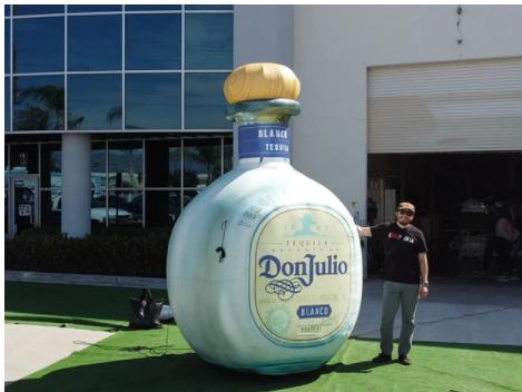 2023 New Advertising Inflatable Cup Prop Replica Model