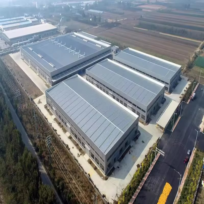 Construction Metal Frame Design Prefabricated Structural Steel Warehouse Workshop
