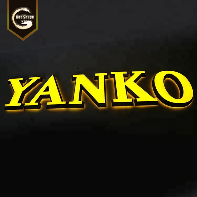 Outdoor Storefront Business Signs 3D Acrylic Company Illuminated Channel Letters Signage