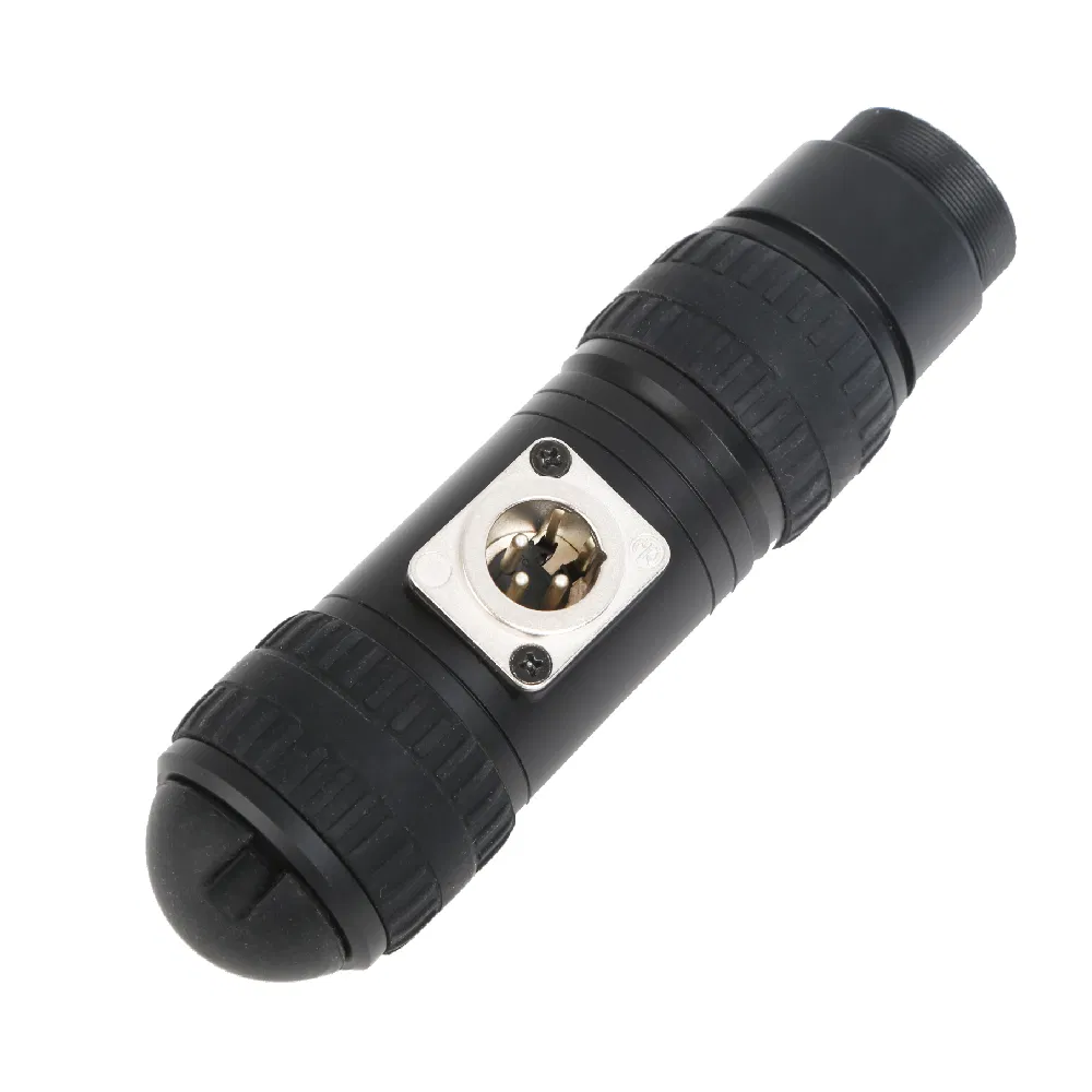 E-Image 2.6 Meters Newly Aluminum Telescoping Microphone Boom Pole with Integrated XLR Cable (BA09P)