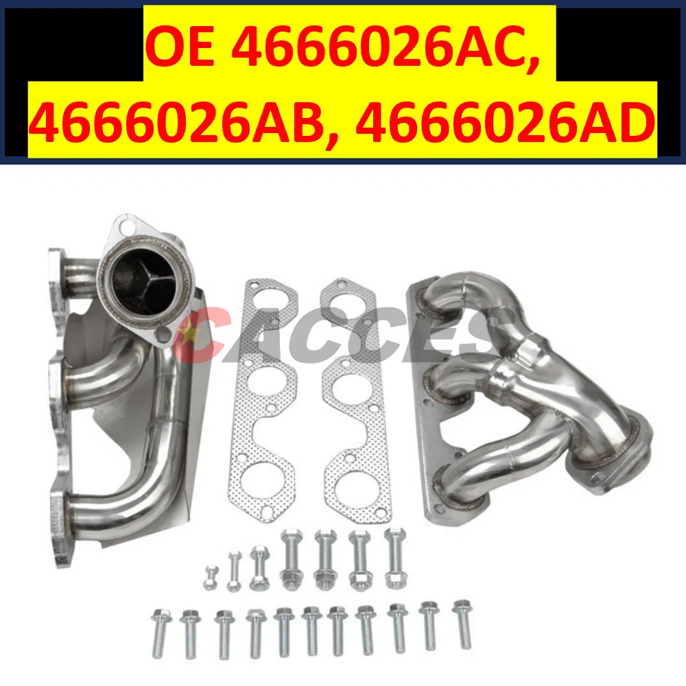 Выпускной коллектор для Jeep Wrangler JK 3.8L V6 (2007-2011)