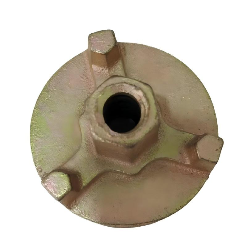 D15/17mm Formwork Accessories - Three-Arm Wing Nut with Large Base Plate for Wall Construction