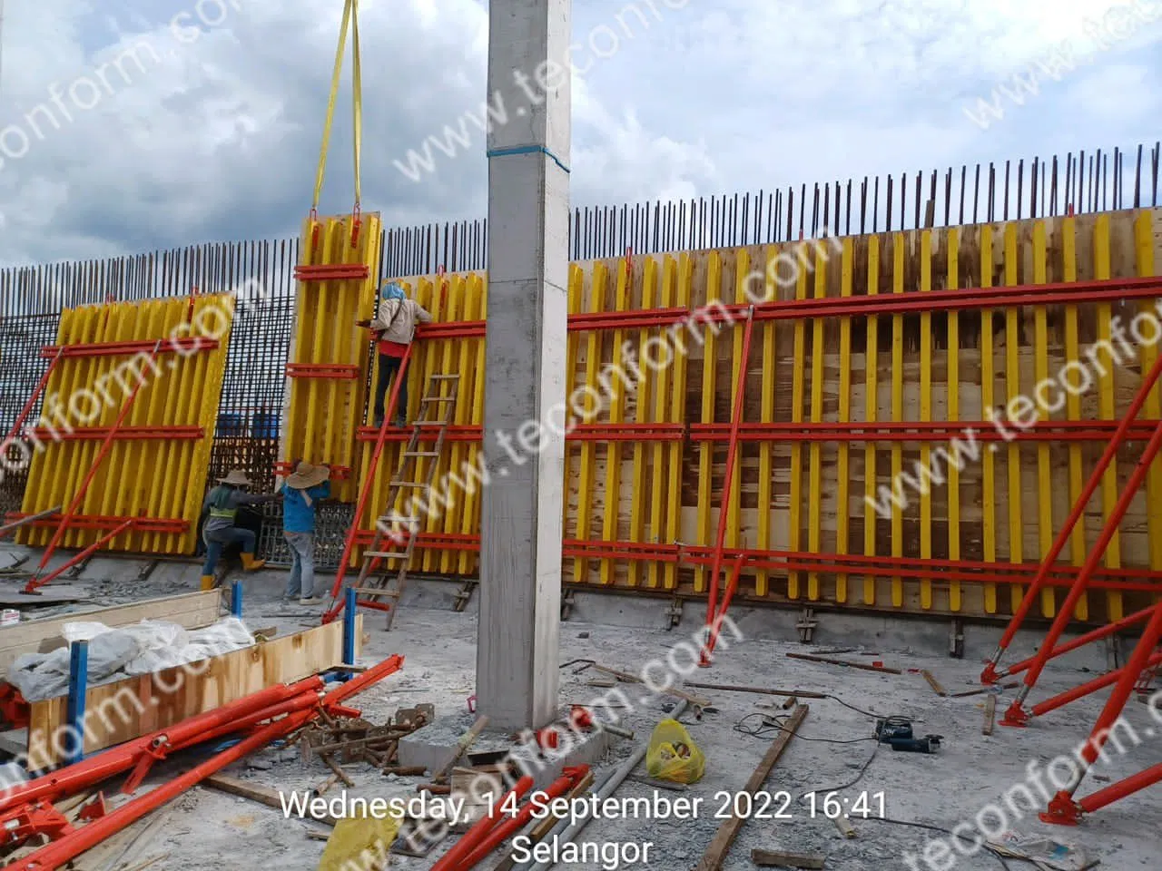 Tecon Customized Wall/Column Formwork with Excellent Building Material