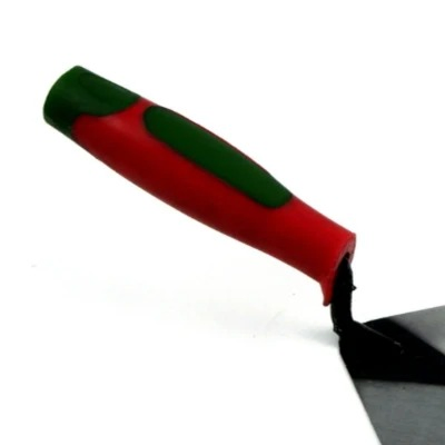 Building Tool Cement Tools Rubber Handle Pointed Blade Bricklaying Trowel