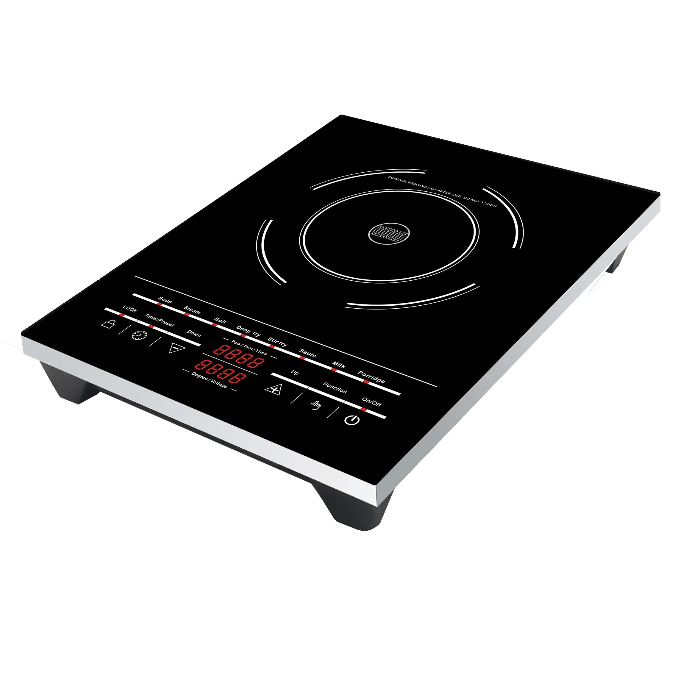 Best Portable Induction Cooktop Single Sensor Sensitive Control with Slider Funciton