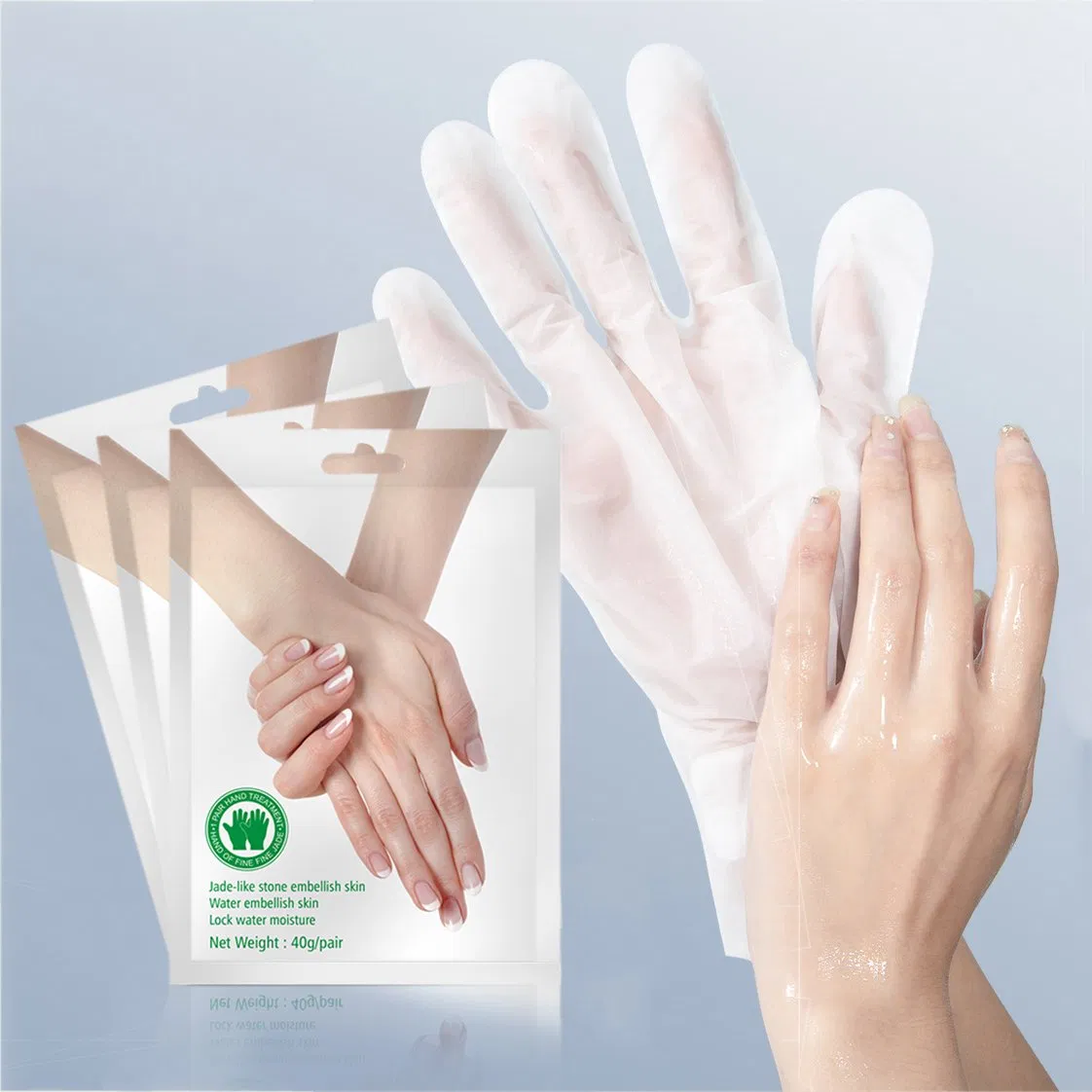Wholesale OEM/ODM Private Label Moisturizing Nourising Peeling Hydrating Repairing Glove Milk Hand Mask