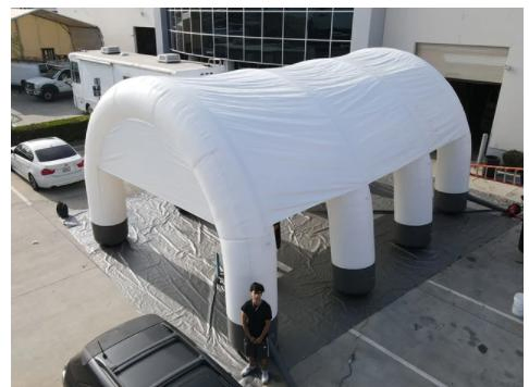 2023 New Legged Branded Inflatable Dome Canopy Slooh
