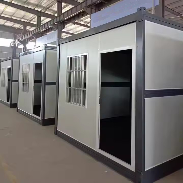 High Quality with Decoration Steel Structure Foldable Container House for Living