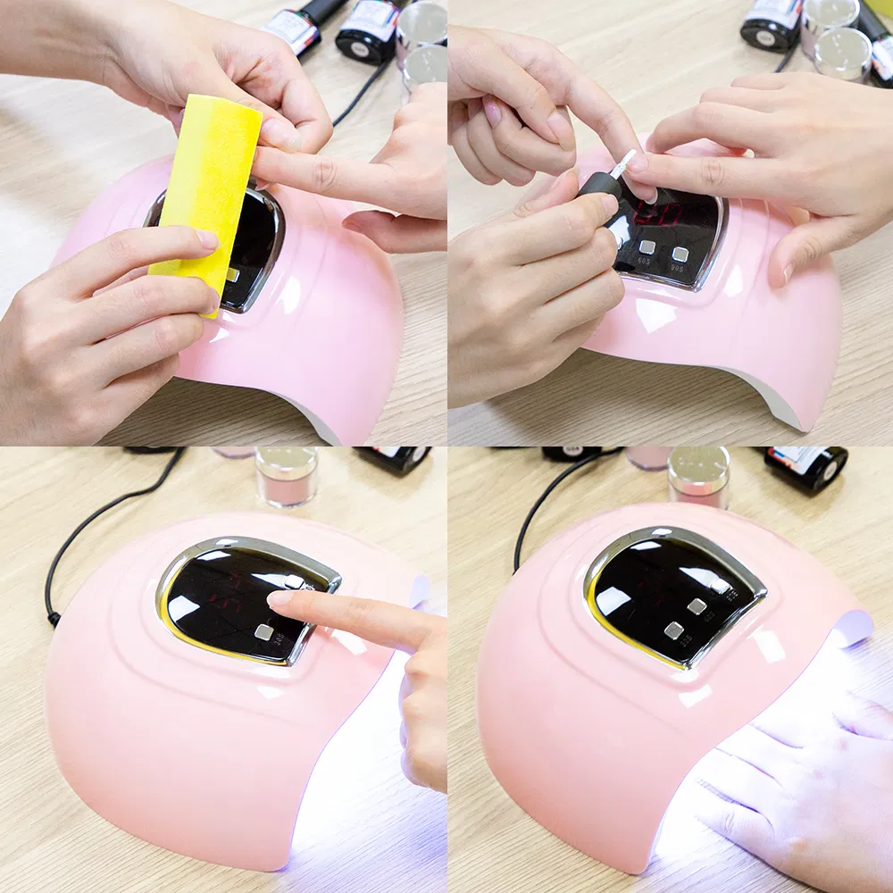 Automatic Sensor USB 3 Timer Setting 54W UV LED Nail Dryer Gel Polish Lamp
