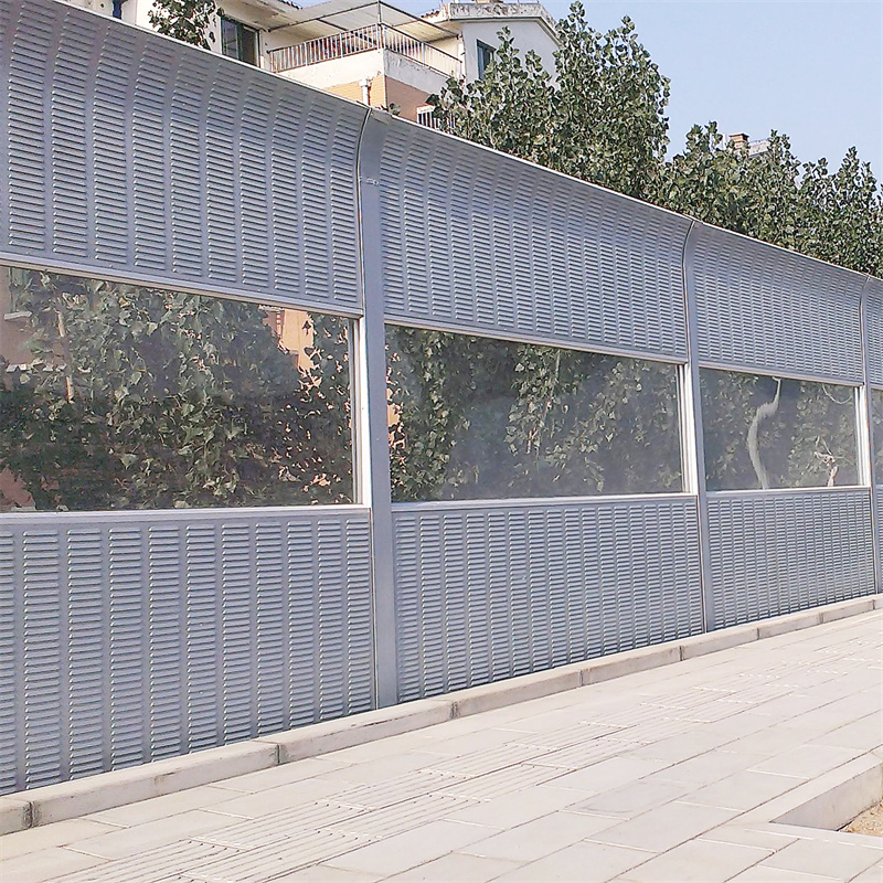 Factory Prices Noise Acoustic Insulation Reduction Wall Fence Sound Absorbe Barrier