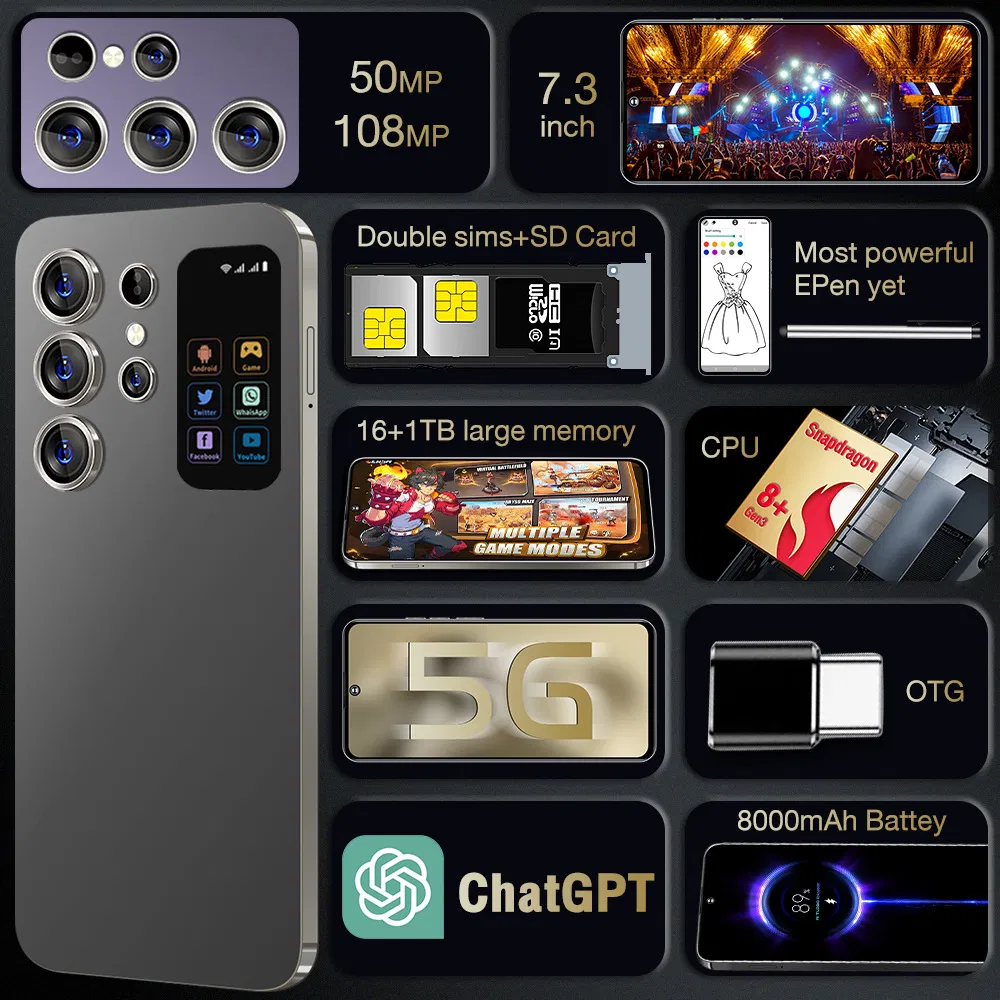Смартфон S25 Ultra 16+1TB, 5G, глобальная версия