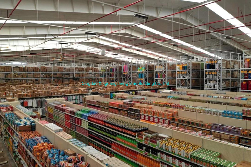 Costa Rica 4800 Sqms Pre Engineered Steel Structure Supermarket Building