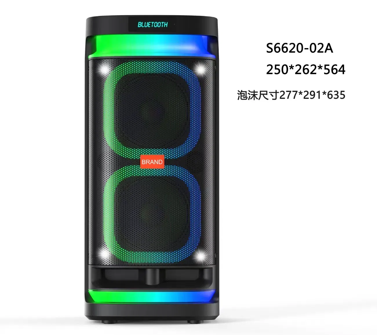 Портативная караоке-система Dual 6 с двумя динамиками