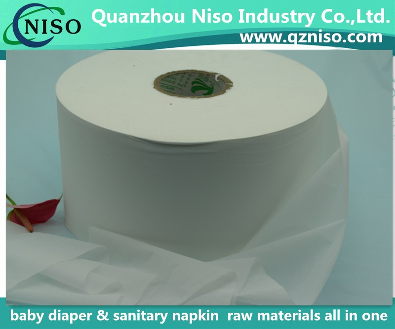 Natural Jumbo Roll Carrier Tissue Paper for Diaper (JM-015)