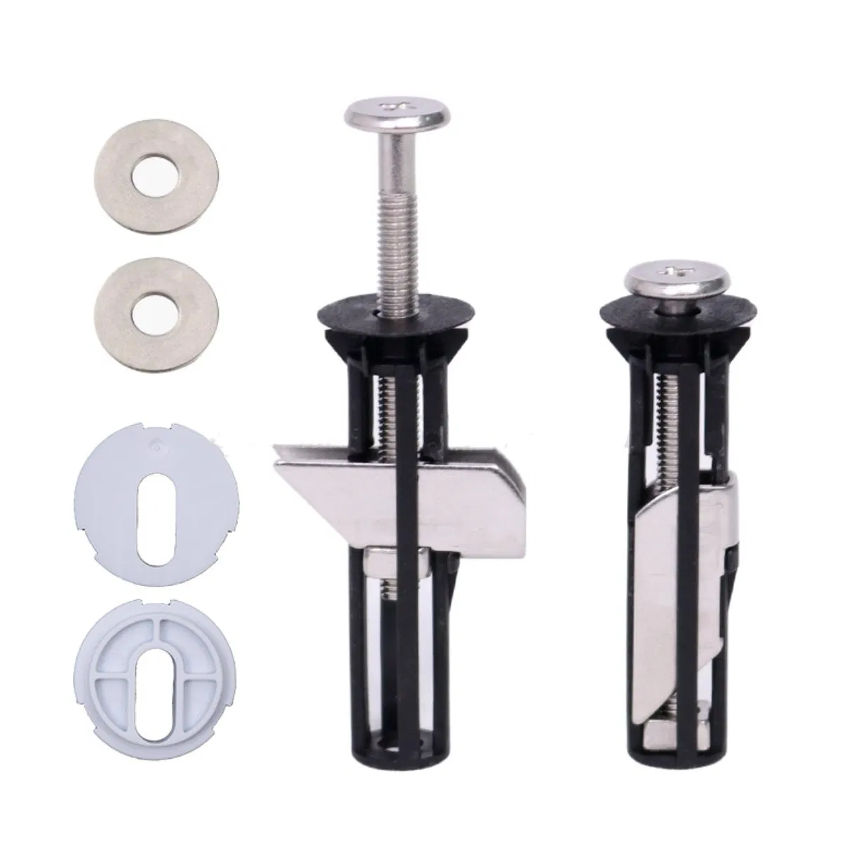 Modern Toilet Seat Cover Fixing Screws and Nuts Extended Expansion Bolts for Bathroom Fitting Replacement Accessories