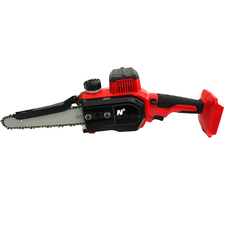 CE Certification Nplus New Energy Mini Chain Saw Battery 8-Inch Cordless Chain Saw Electric