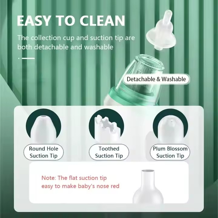 Hot Household Use Baby Nasal Aspirator Electric Nose Cleaner