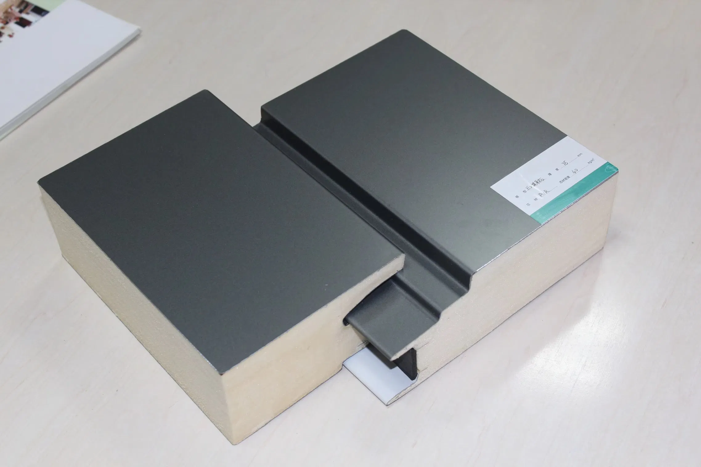 100mm 120mm High-Density Polyurethane Sandwich Panels with Foam Core for Cold Storage and Hotel Cold Rooms