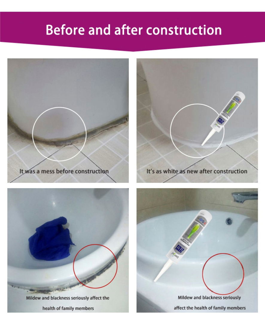 Gap Filling Around Door and Window Frames Bonding Jointing Acid Sealant Silicone