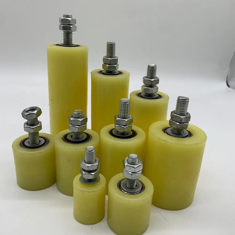 Sliding Roller Door Wheel PP Steel Nylon Guiding Runner Wheels Accessory 50*70mm