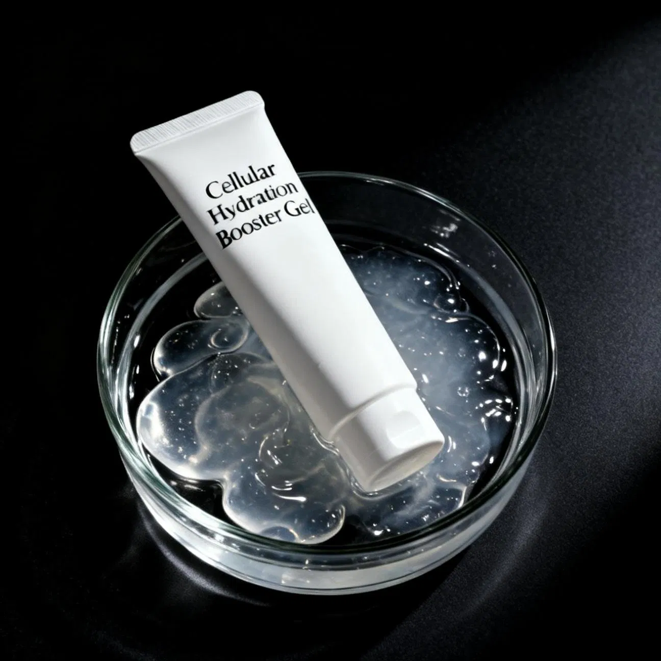 Luxury Replenishing and Antioxidant Face Gel with Korean Ginseng Root Extract and Centella Asiatica for Mature Skin Nourishment