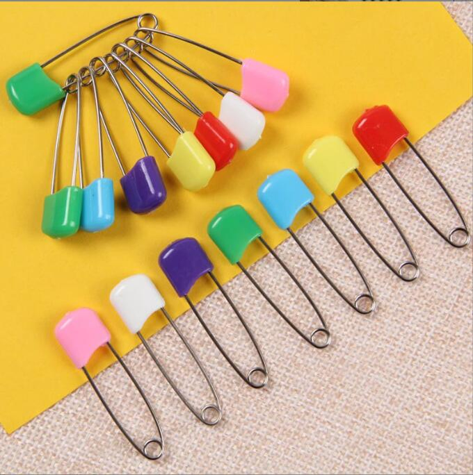 Metal Crafts Safety Pins with Holes for Decoration DIY Sewing Tools Accessory