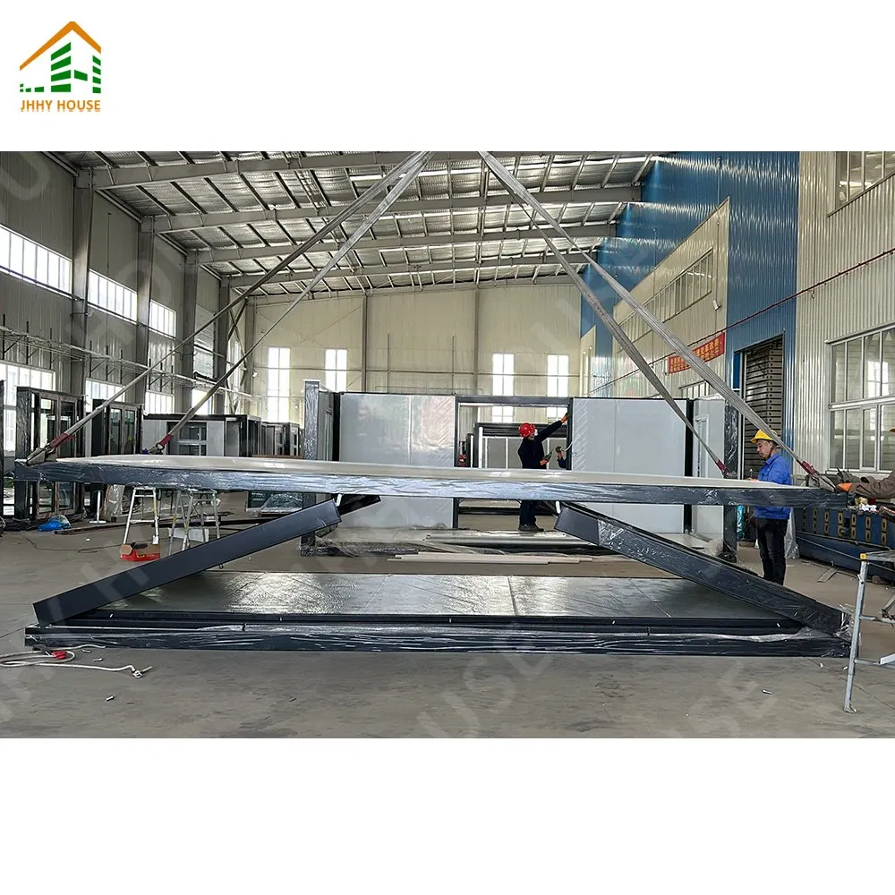 Easy to Installation Mobile Prefab Folding Container House Modular Foldable Office Hotel Camp