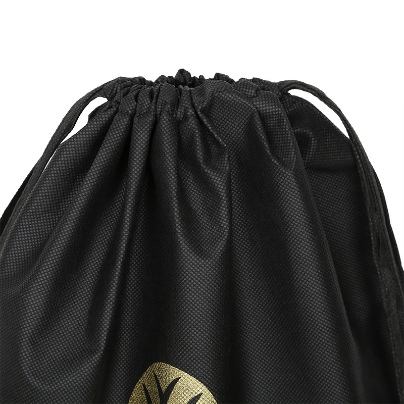 Disposable Drawstring Laundry Bag with Non Woven Type for Hotel