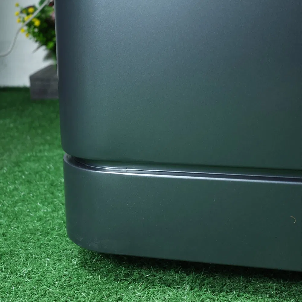 Прямоугольный уличный цветочный горшок из металла